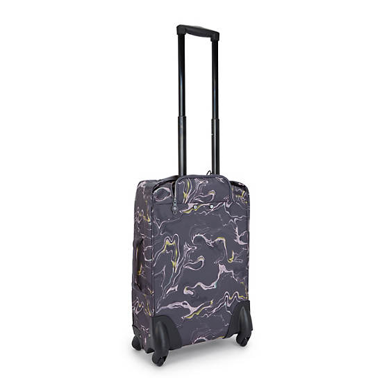 Kipling Darcey Small Printed Carry-On Rolling Bavul Mavi | TR 1471OK